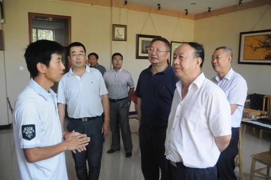 省财政厅副厅长赵喜泉莅临我校进行工作调研